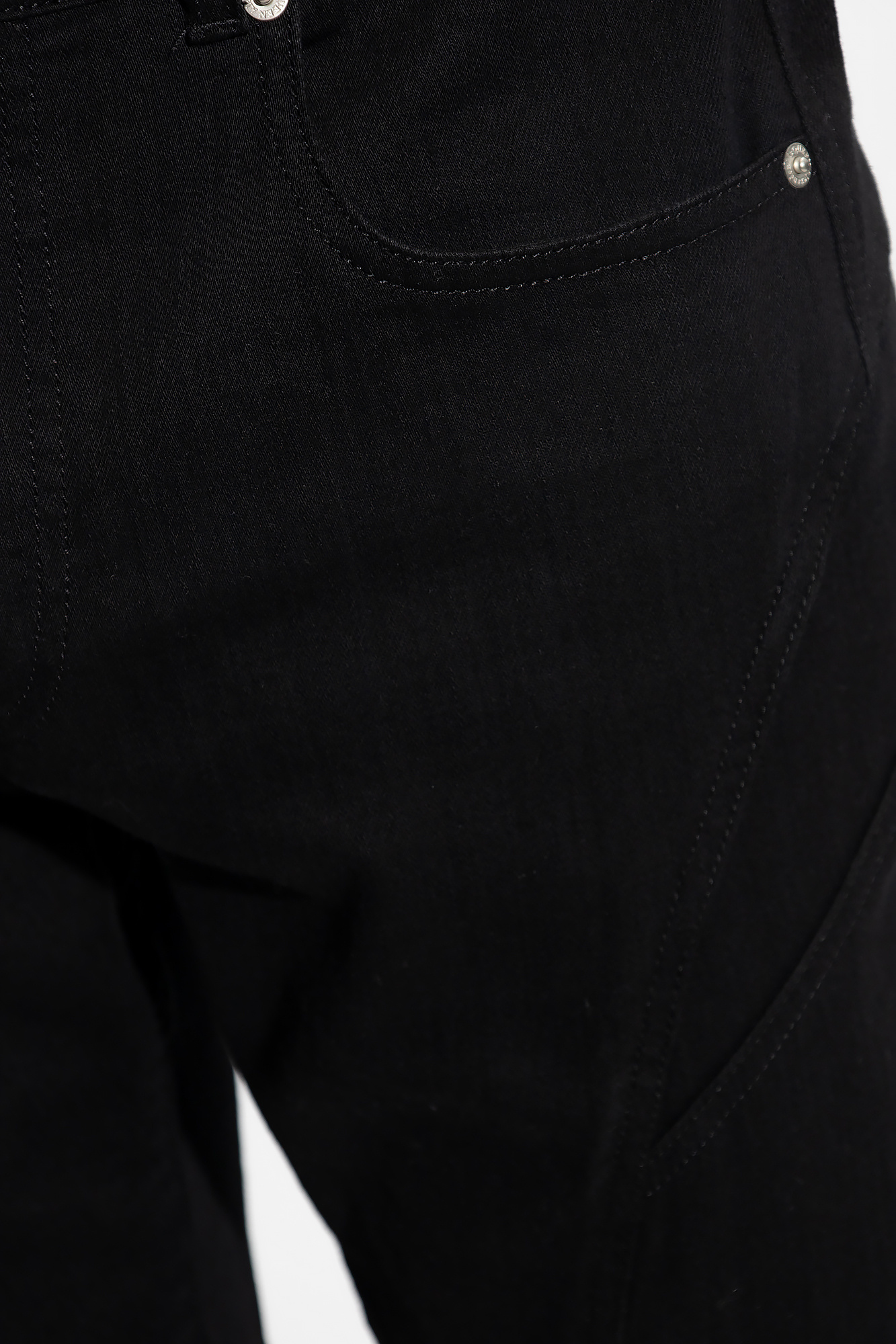 【送料&関税込】Alexander McQueen Black Denim Jeans Alexander Mcqueen Denim jeans - Black - Men | 625465QPY570901